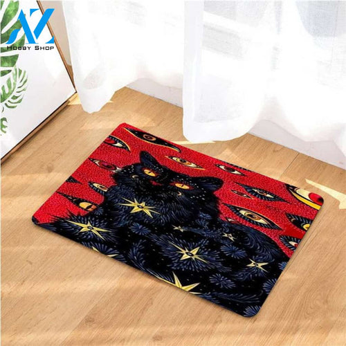 daria hlazatova cat doormats