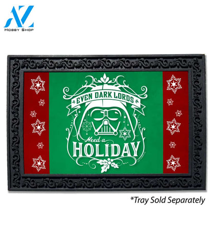 Dark Lord Need Holiday Doormat - 18" x 30"