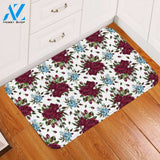 Dark Roses Door Mat