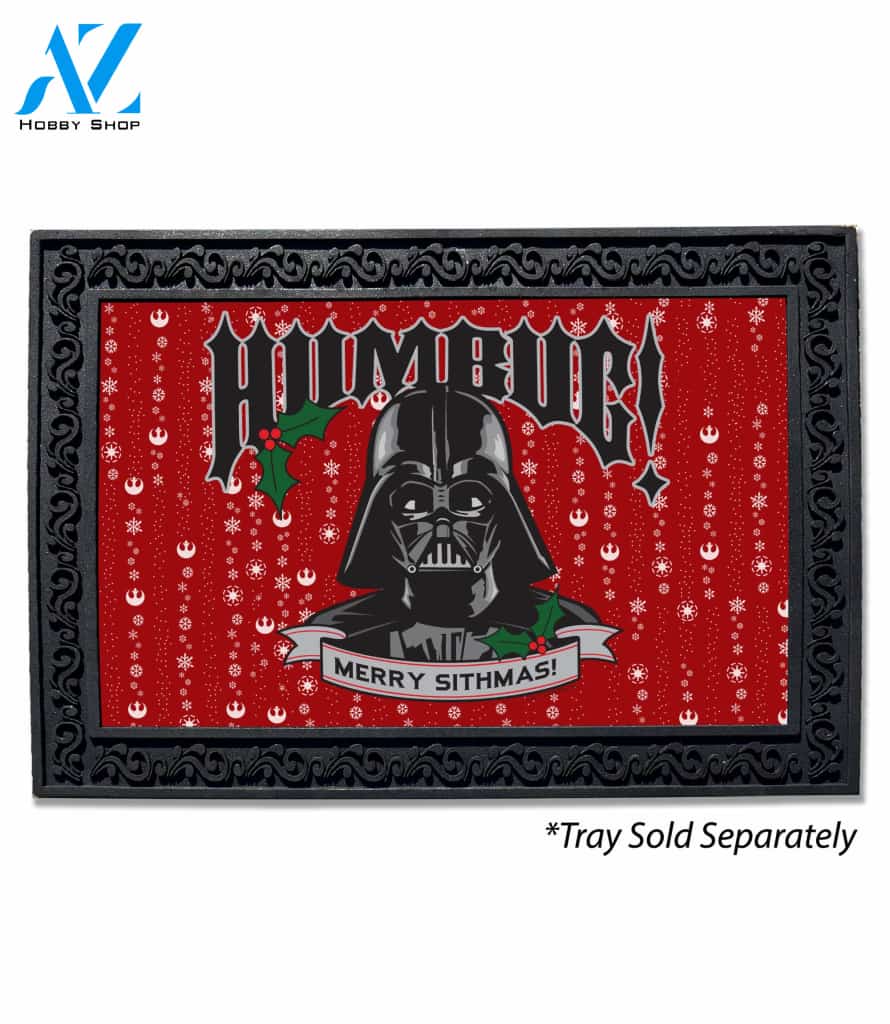 Darth Vader Humbug Doormat - 18" x 30"