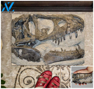 Daspletosaurus Skull Doormat Doormat Welcome Mat House Warming Gift Home Decor Funny Doormat Gift Idea