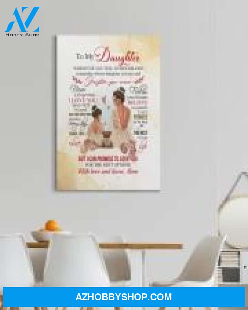 Daughter Canvas From Mom To My Daughter Whenever You Feel Overwhelmed Remember Who Daughter You Are Queen Princess Canvas Wall Art Full Size