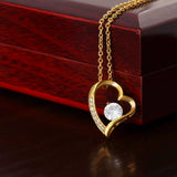 Daughter Journey Forever Love Heart Necklace