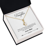 Daughter - No Matter Where You Go Alluring Beauty Necklace