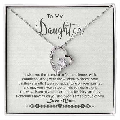 Daughter - Strength - Forever Love Necklace