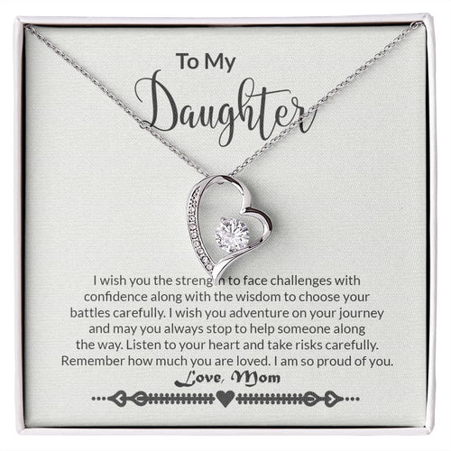 Daughter - Strength - Forever Love Necklace