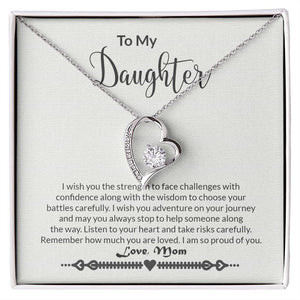 Daughter - Strength - Forever Love Necklace