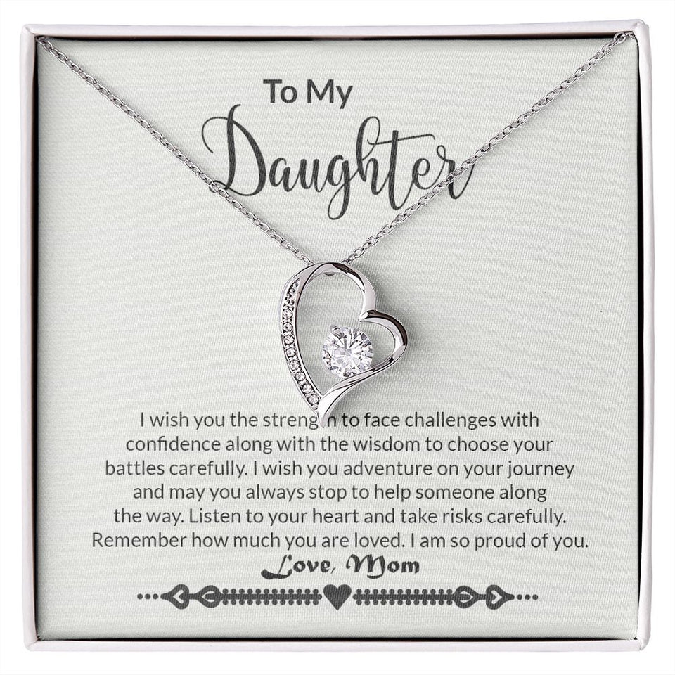 Daughter - Strength - Forever Love Necklace