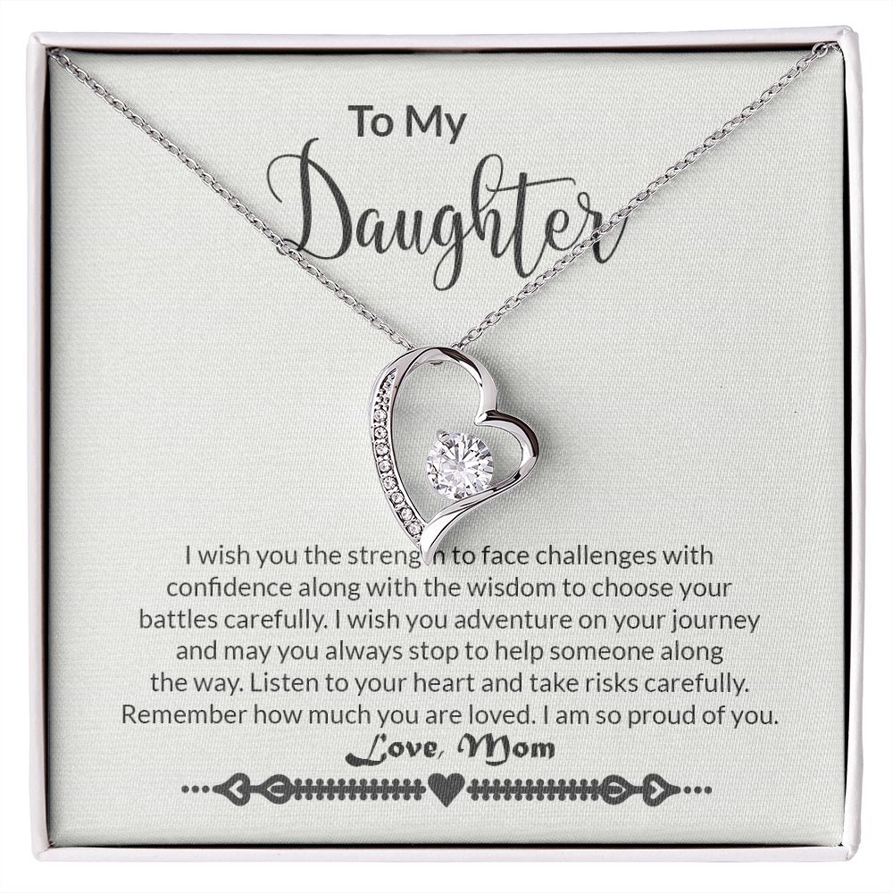 Daughter - Strength - Forever Love Necklace