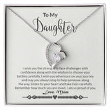 Daughter - Strength - Forever Love Necklace