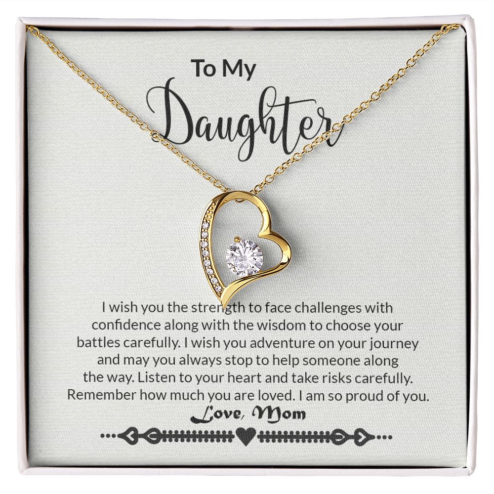 Daughter - Strength - Forever Love Necklace