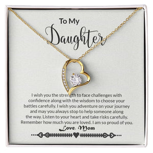Daughter - Strength - Forever Love Necklace