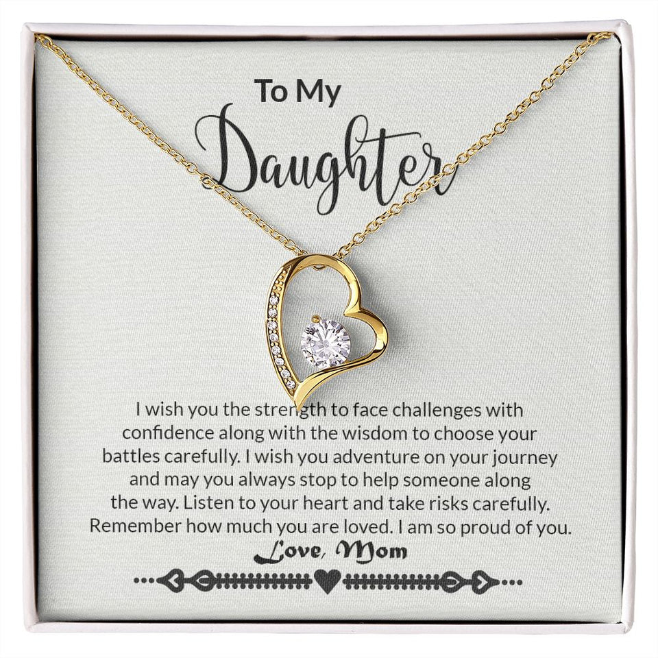 Daughter - Strength - Forever Love Necklace
