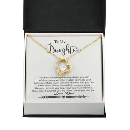 Daughter - Strength - Forever Love Necklace