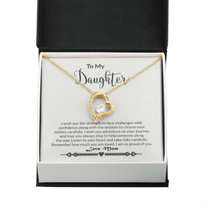 Daughter - Strength - Forever Love Necklace