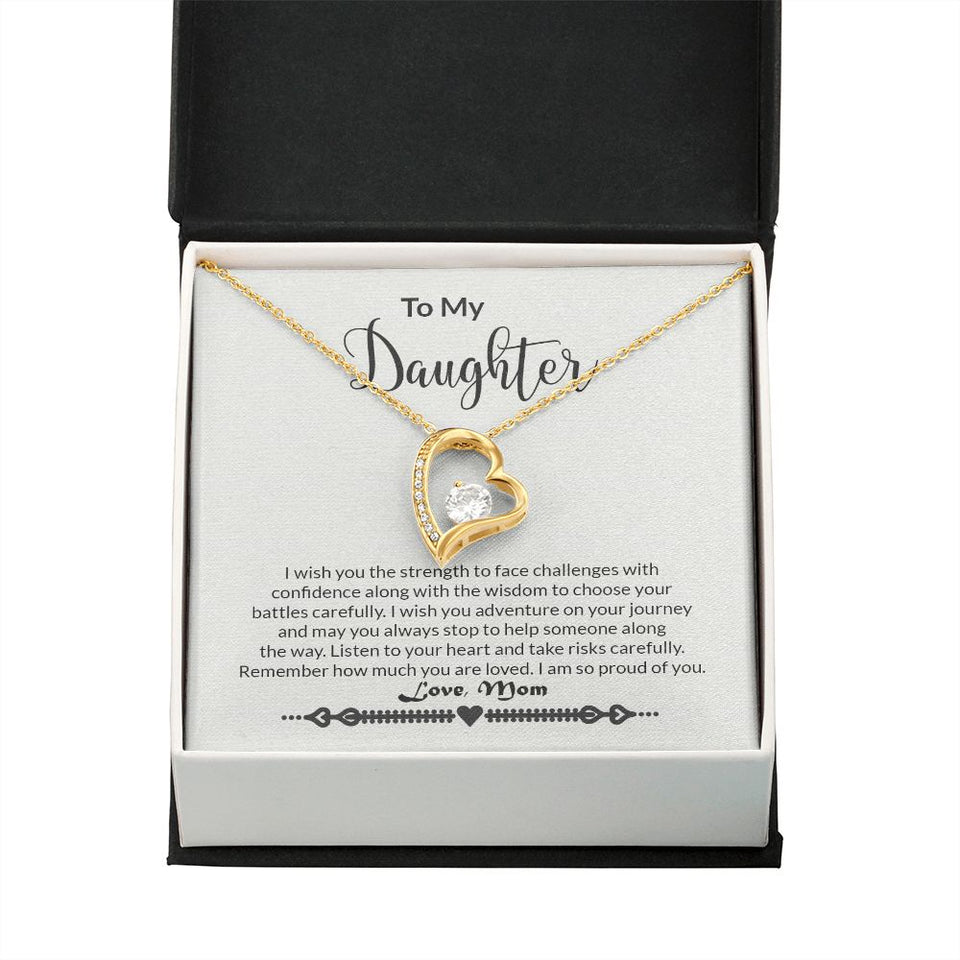 Daughter - Strength - Forever Love Necklace