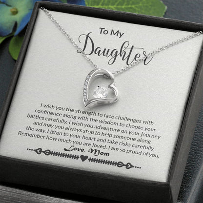 Daughter - Strength - Forever Love Necklace