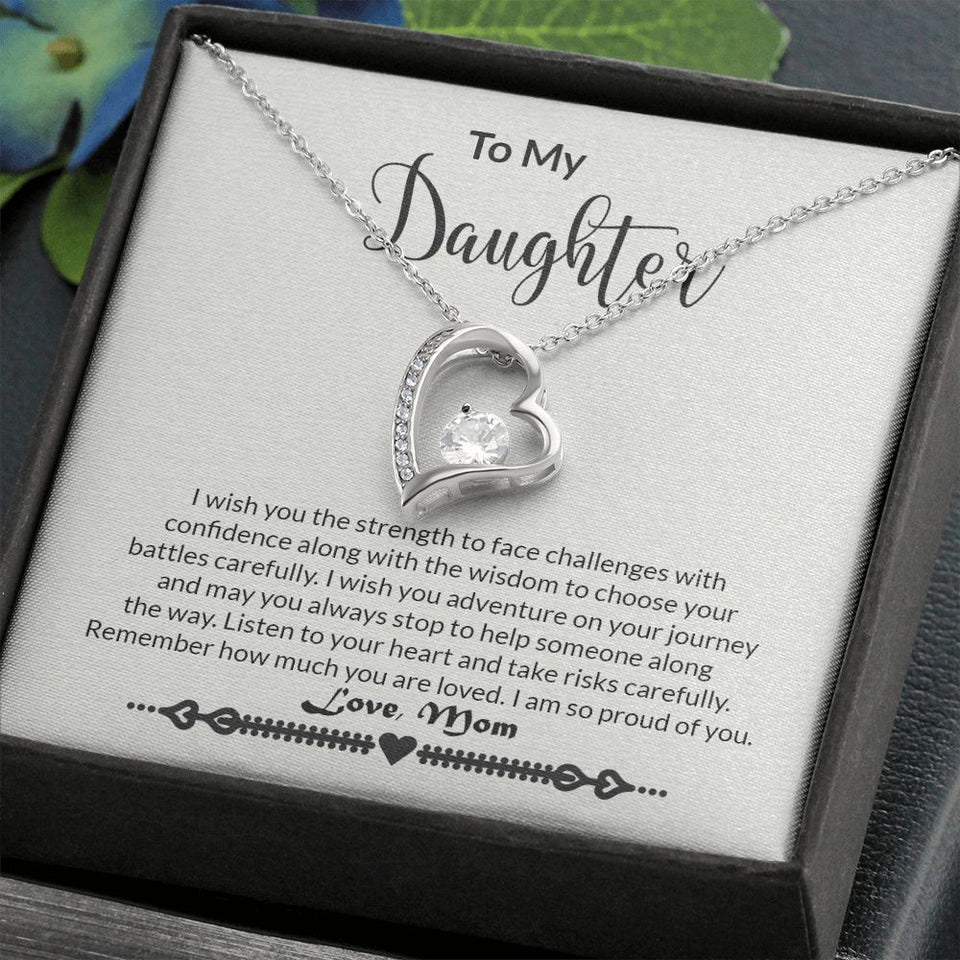 Daughter - Strength - Forever Love Necklace