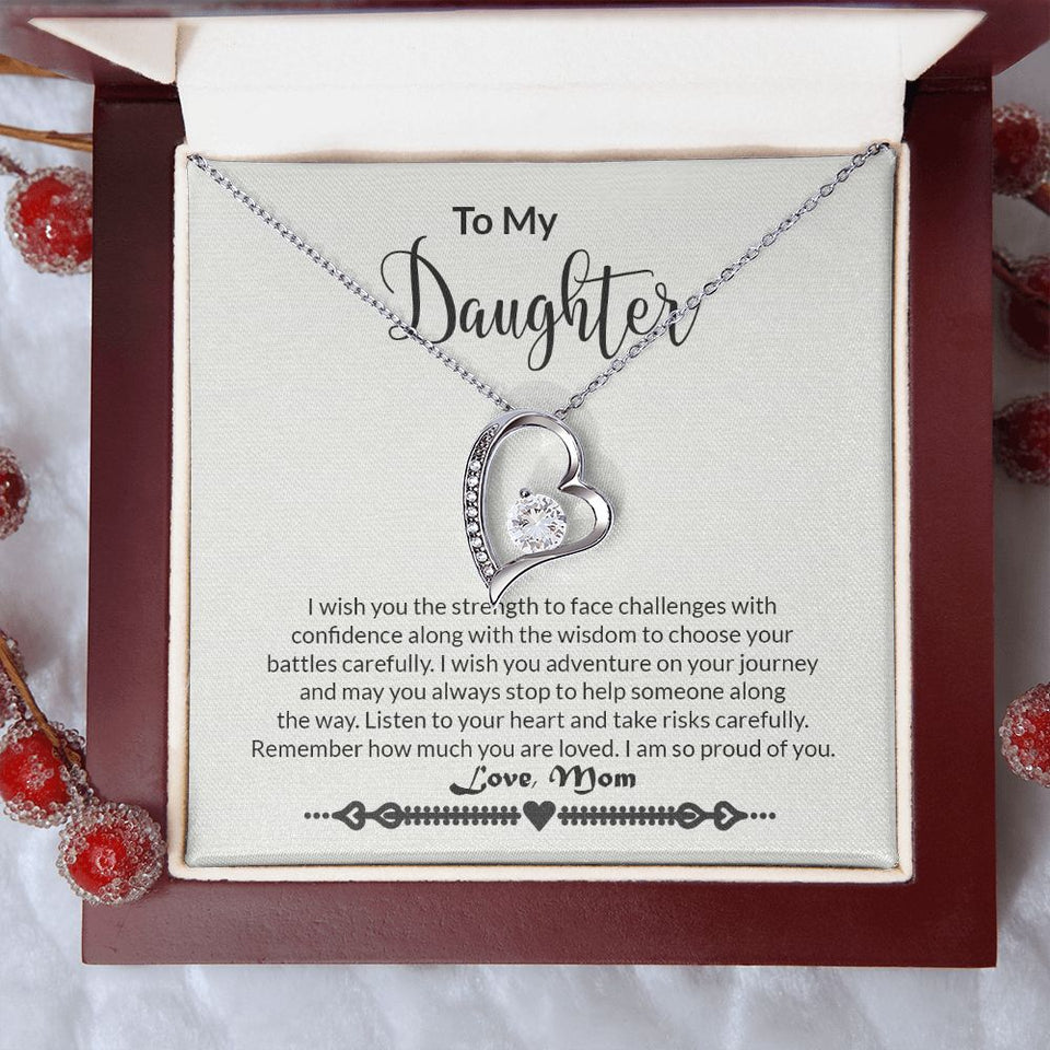 Daughter - Strength - Forever Love Necklace