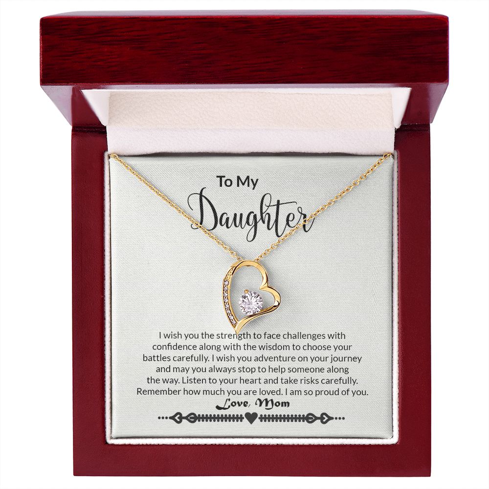Daughter - Strength - Forever Love Necklace