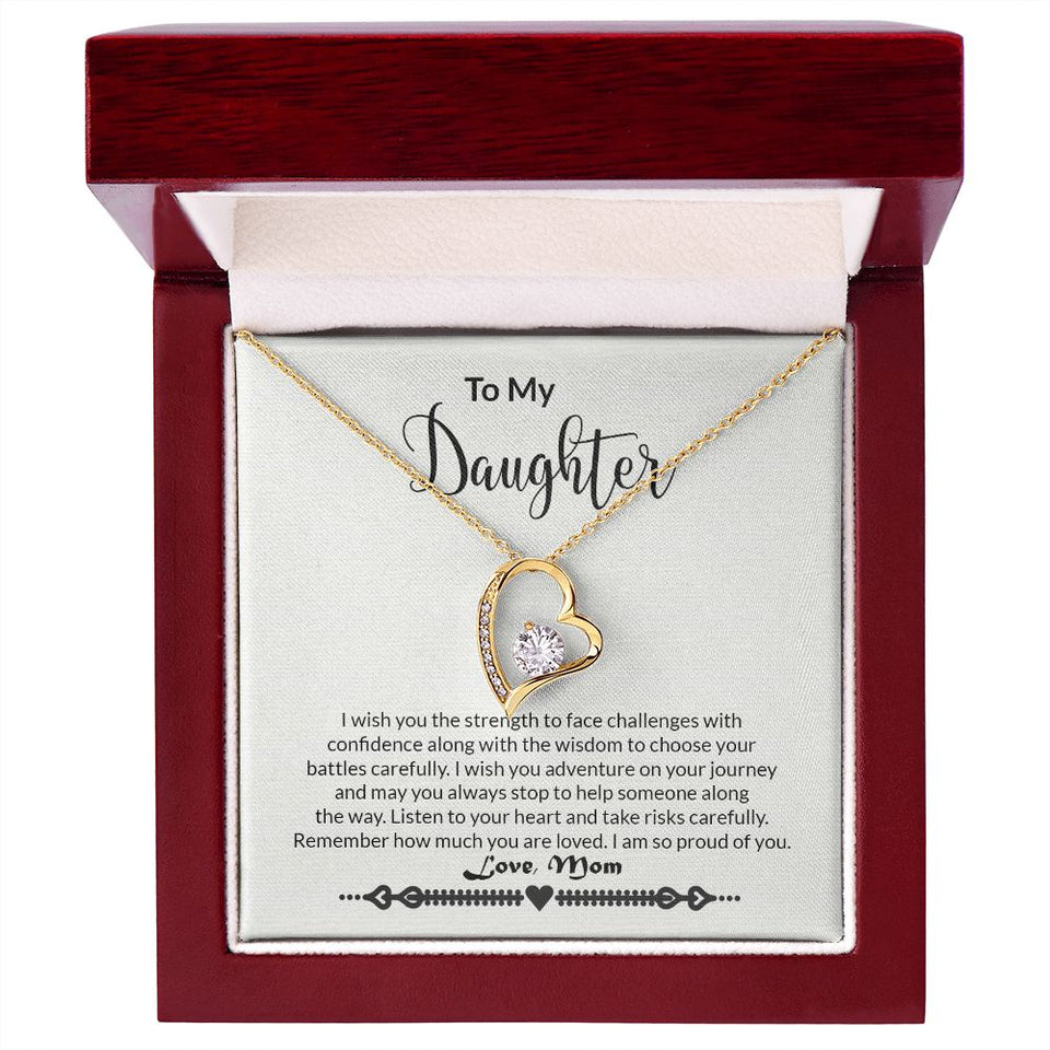 Daughter - Strength - Forever Love Necklace