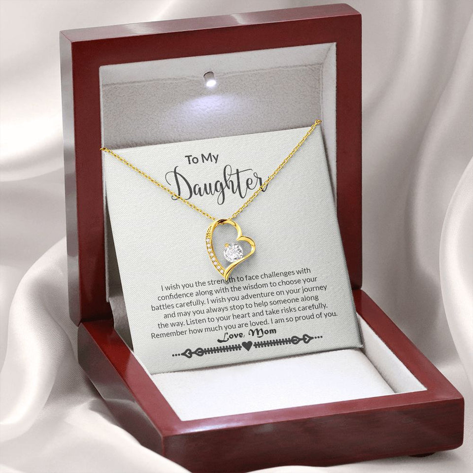 Daughter - Strength - Forever Love Necklace