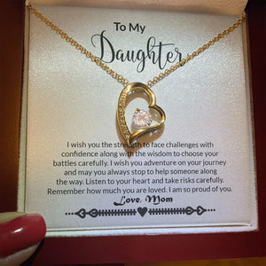 Daughter - Strength - Forever Love Necklace