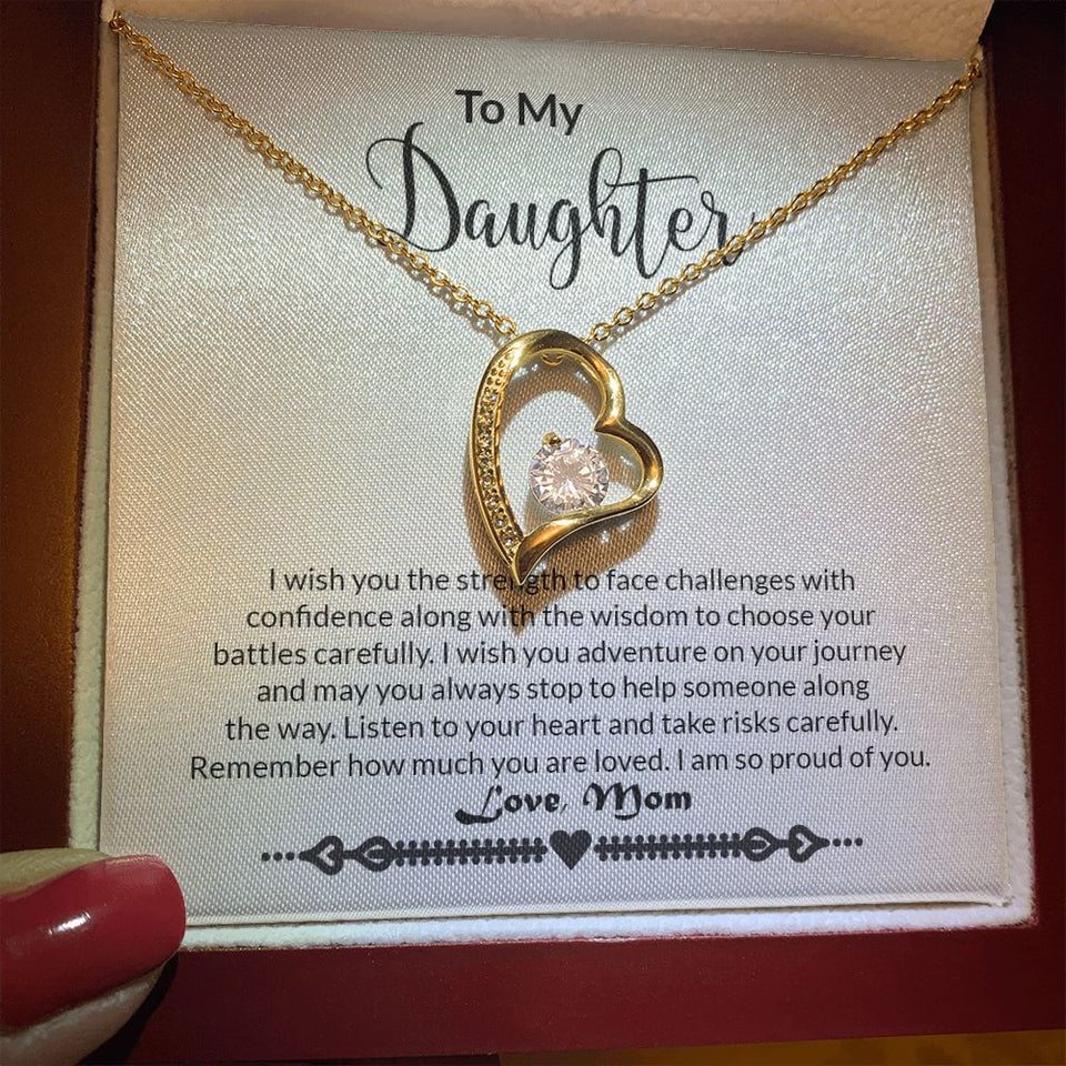 Daughter - Strength - Forever Love Necklace