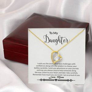 Daughter - Strength - Forever Love Necklace