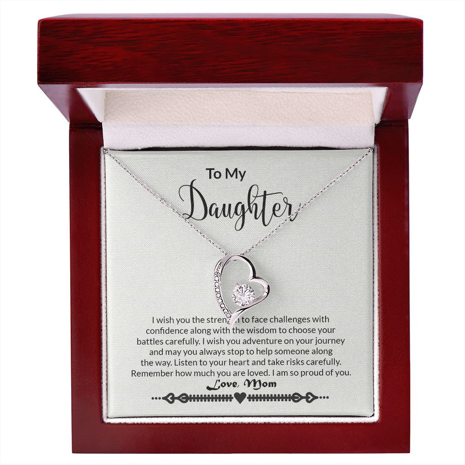 Daughter - Strength - Forever Love Necklace