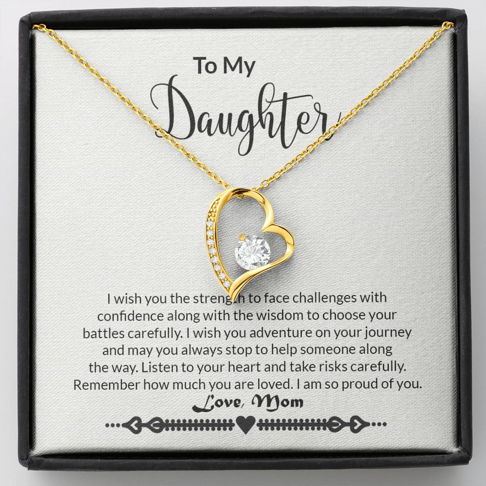 Daughter - Strength - Forever Love Necklace