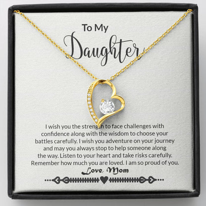 Daughter - Strength - Forever Love Necklace