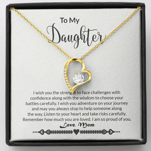 Daughter - Strength - Forever Love Necklace