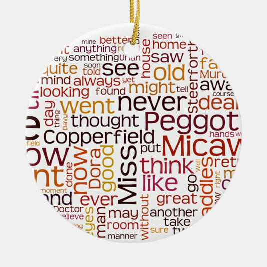 David Copperfield Ceramic Ornament