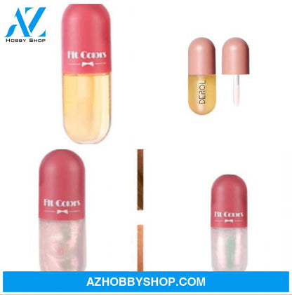 Day Night Instant Volume Lip Plumper Oil Clear Lasting Nourishing Repairing Reduce Fine Line Care
