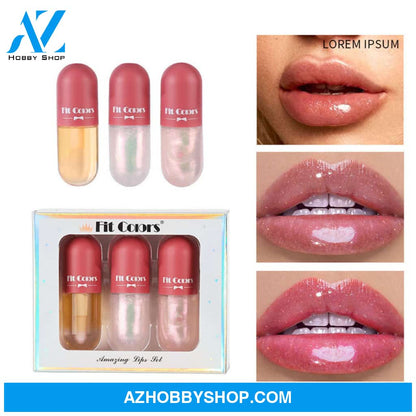 Day Night Instant Volume Lip Plumper Oil Clear Lasting Nourishing Repairing Reduce Fine Line Care