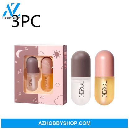 Day Night Instant Volume Lip Plumper Oil Clear Lasting Nourishing Repairing Reduce Fine Line Care