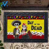 Day of the Dead Sugar Skull Couple Doormat - 18" x 30"