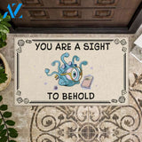 D&D You are a sight to behold Doormat | Welcome Mat | House Warming Gift