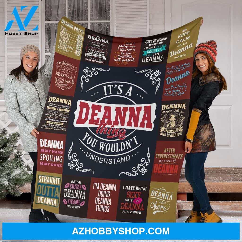 Deanna Premium Fleece Blanket