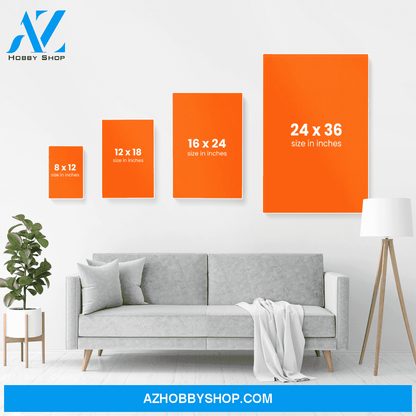 Dear Dad, I'll Always Look Up To You Poster & Canvas