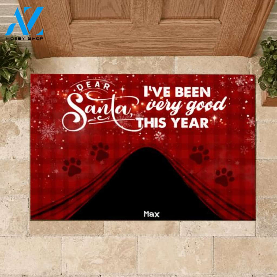 Dear Santa, We've been very good this year - Doormat