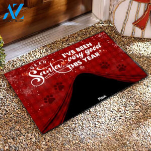 Dear Santa, We've been very good this year - Doormat