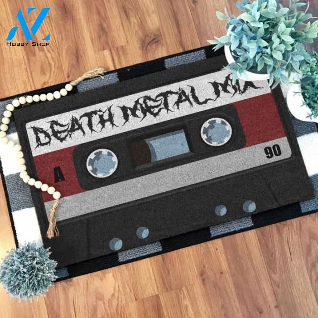 Death metal mix Doormat | Welcome Mat | House Warming Gift