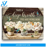 Deep Breath Hummingbird Canvas For The Living Room Take A Deep Breath