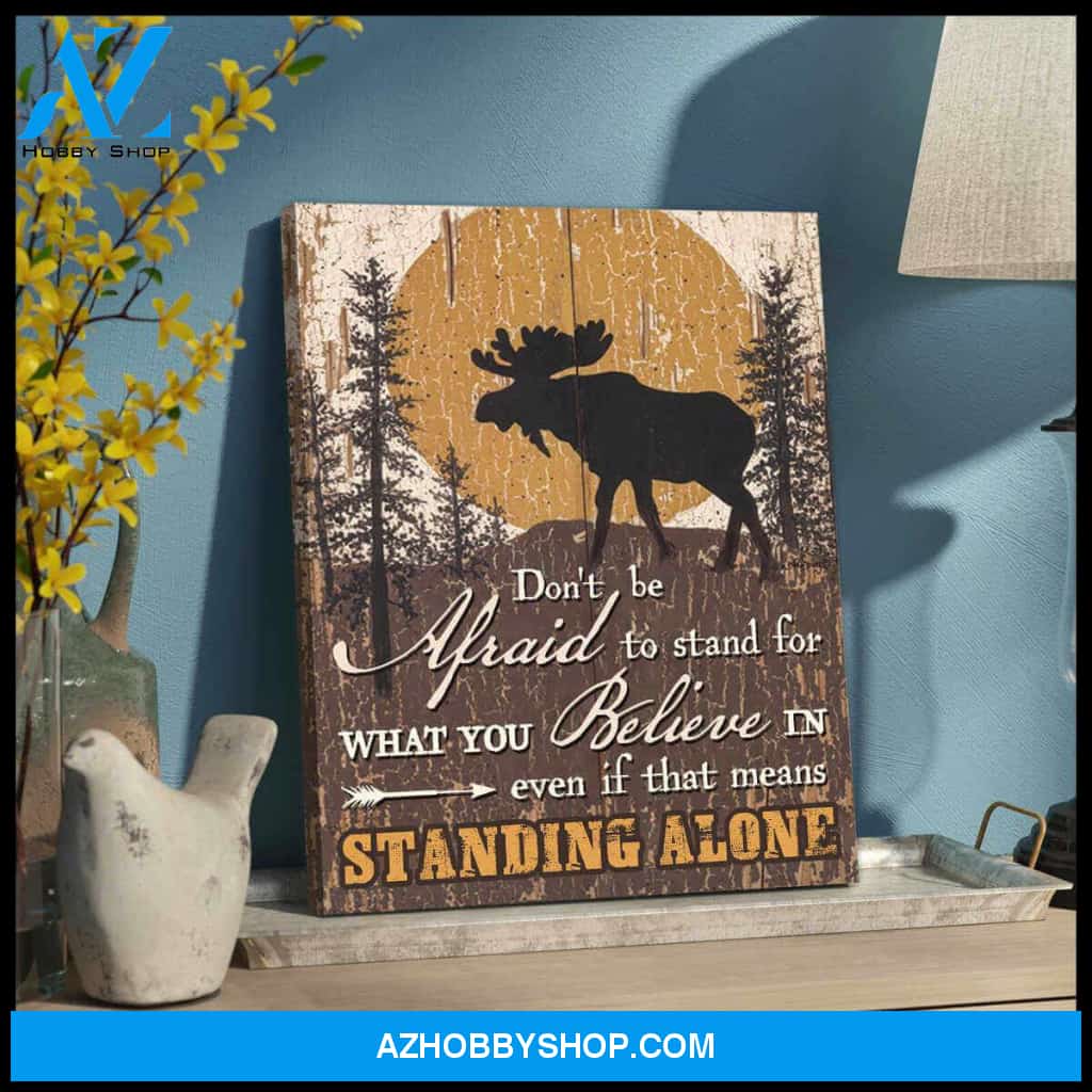 Deer Canvas Standing Alone Wall Art Decor Motivation
