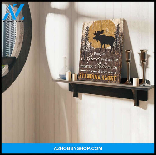 Deer Canvas Standing Alone Wall Art Decor Motivation