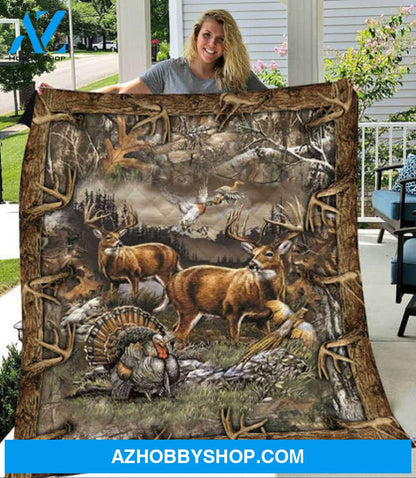 Deer Hunting Blanket, Hunting Lover