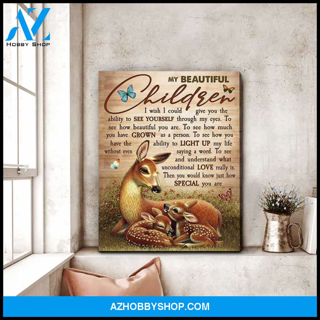 Deer Hunting Canvas Print Wall Art