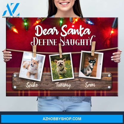 Define Naughty Dog Premium Canvas